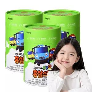 [동원천지인] 꼬마버스 타요 홍삼스틱 샤인머스캣 (10g 60포 60일분) x 3개