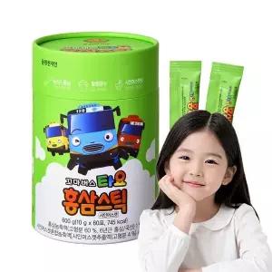 [동원천지인] 꼬마버스 타요 홍삼스틱 샤인머스캣 (10g 60포 60일분)