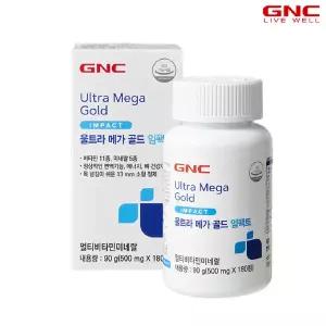 [GNC] 울트라 메가 골드 임팩트 (500mg 180정)