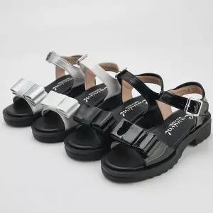 [보리보리/레비스풋]리본주니어 국산 여자 아동 키즈 여름 등교 등원 휴가 여행 초등학생 여아샌들