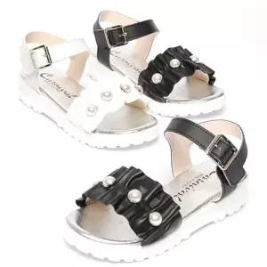 [보리보리/레비스풋]진주 주름 국산 아동 키즈 여름 휴가 여행 초등학생 여아샌들