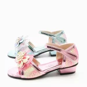 [보리보리/레비스풋]크라운 국산 아동 키즈 주니어 여름 굽 여아샌들