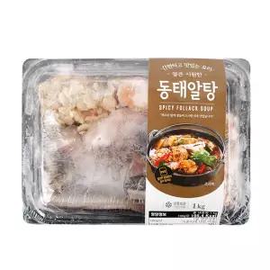 [동방유통] 얼큰 시원한 동태알탕 1kg(1팩/소스포함)