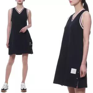 [롯데백화점]톰브라운 24SS 여성 피케 스트라이프 민소매 원피스 FJD108A 00050 415 24S