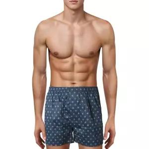 [롯데백화점]엘르이너웨어 남성 면80수 야자수 마름모 트렁크(EEMTK141)