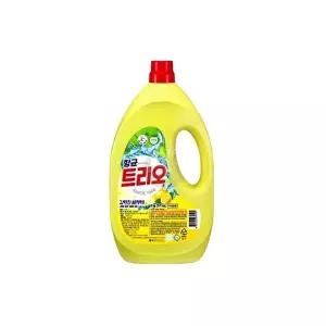 [트리오]고품질 bns 트리오 주방세제 1kg X6개 주방 야채과일세정제 식자재 식당 다목적 과일세척 WFLTC62