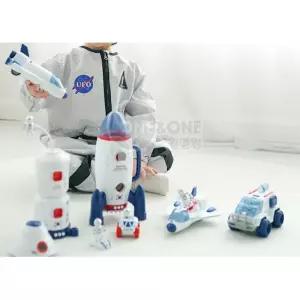 유인로켓 탐사차량 우주왕복선 장난감 위성 과학놀이 5세
