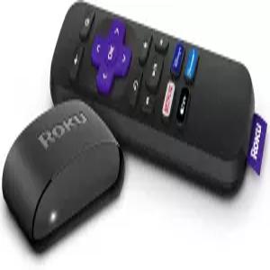 Roku Express 표준 리모컨 TV 컨트롤 없음 무료 및 라이브 포함된 HD 스트리밍 장치