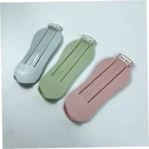 어린이 발 길이 측정 도구 신발 사이즈 재기 성장 기록 발 크기 확인 슬라이드