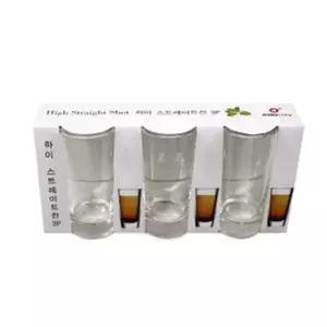 양주잔 스트레이트 잔 3p 사케 양주 위스키 술잔 양주잔 스트레이트잔 샷잔 WFLP7RW