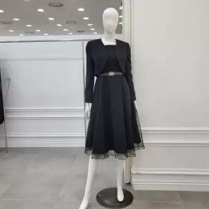 [미니멈]볼레로 원피스세트(MYAAWO2180 BK)_IC