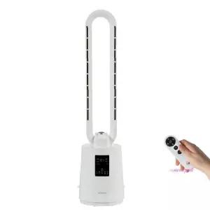 BLDC선풍기 날개없는 무소음 12단풍속 신생아 저소음 아기 가정용 유니맥스343 jkl283