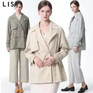 [리스트][리스트] 드로스트링 하프 트렌치코트