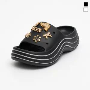 미르바네스슈즈 블링블링 나비100 지브츠 슬리퍼