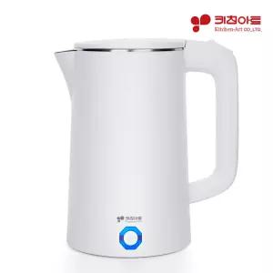 키친아트 이중단열 대용량 1.8L 전기주전자 무선 티포트 커피포트기