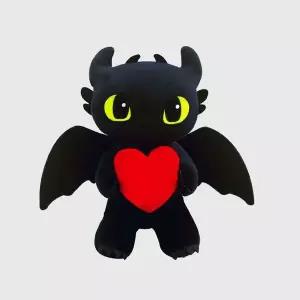 [하프클럽/알티피아]드래곤 길들이기 스탠딩 하트 인형(투슬리스)