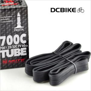 [MUTE] 700c용 60mm밸브 튜브[700-23c~25c] - 사이클 하이브리드 튜브