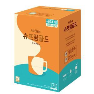 [동서식품] 맥심 슈프림골드 커피믹스 170T