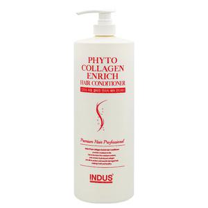 인더스피토콜라겐엔리치헤어컨디셔너1500ml 린스 트리트먼트팩 상한머리 손상모발영양제 파마 염색 헤어단백질 미용실 대형제품 업소용
