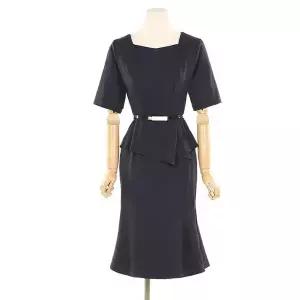 [하프클럽/예쎄]H라인 벨티드 원피스(S3MOP008A)
