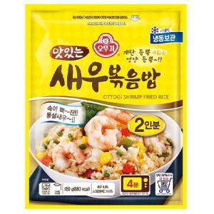 오뚜기 맛있는 새우볶음밥 450g (2인분)  x  10개 /