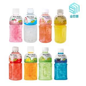 모구모구 320ml x 8종 24개입 리치 복숭아 요거트 파인애플 딸기 망고 멜론 블랙커런트 (3개씩)