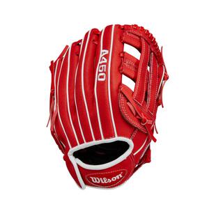 윌슨 A450 11인치 우투용 좌투용 유소년 천연가죽 야구글러브 WBW10147311