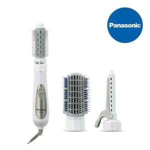 파나소닉 헤어 스타일러 빗 드라이기 롤 헤어스타일 웨이브 브러쉬 볼륨 EH-KA31 화이트