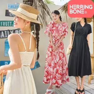 여름 롱원피스 휴양지 루즈핏 비치웨어 플라워 롱 맥시 미니 원피스