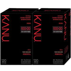 카누 미니 다크 로스트 아메리카노 120스틱 x 2개
