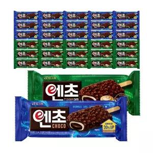 [빙그레] 엔초 15개+엔초 디카페인 15개 (총 30개) 바 아이스크림