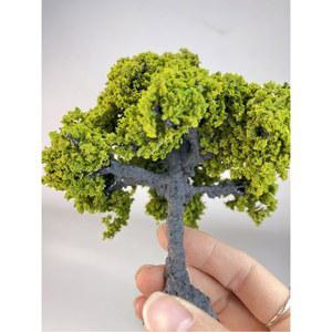 나무 디오라마 벚꽃 재료 정원 20cm/물없음 체리블러썸 노랑 인조 모형 분홍색