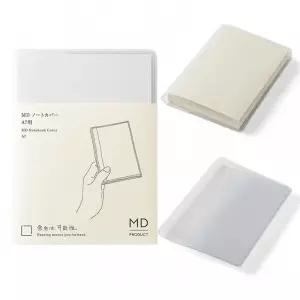 일본 미도리 MD 노트 커버 A7 투명 PVC 비닐