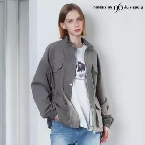 [롯데백화점]르샵. 루즈핏 포켓 야상 긴팔 자켓 (NP3JK011L0)