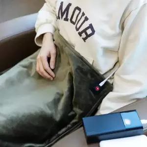 [원플러스원] 그래핀 탄소 매트 여행 휴대용 USB 전기장판 캠핑 차박 온열 담요 발열 전기요 Gee6