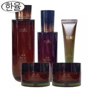 한율 송담 탄력 기초화장품 풀세트 5종세트/스킨1개+로션1개+크림2개+아이크림 1개/무료 dj