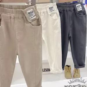 K57 남아 초등학생 초등 배기 면바지 남아 남아옷 초