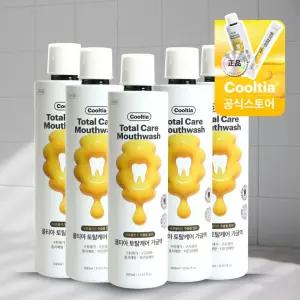 쿨티아 프로폴리스 토탈케어 가글 500ml 5개