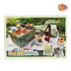 리얼캠핑 폴딩박스 정리가 편한 이동식 캠핑놀이