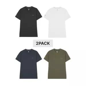 [아웃도어스/푸마]로고 머슬핏 반팔티 2PACK