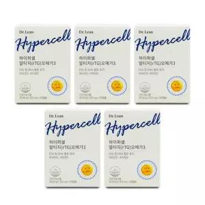 [닥터린] 닥터린 하이퍼셀 알티지(rTG) 오메가3 1202mg x 30캡슐 X 5박스 I