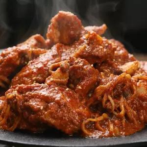 대구 동인동 입맛 당기는 매운돼지갈비찜 1kg+1kg