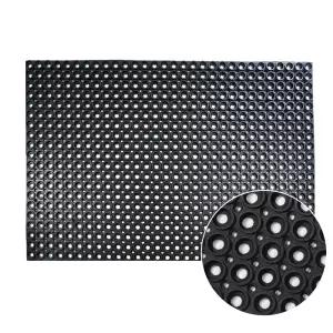 블랙 60x80x0.5cm 생고무매트