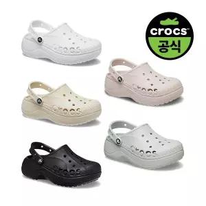 [정상가 79,900원]크록스공식 여성 BAYA PLATFORM CLOG 5종 택1 (26SWCL208186)