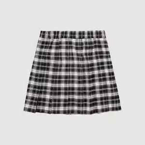 [행텐주니어]여아 체크 플리츠 스커트-SE2031446015269