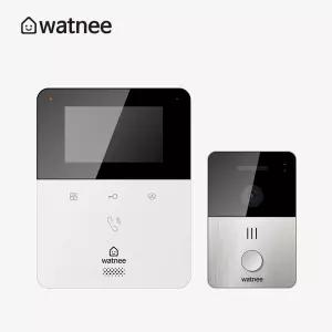 watnee 인터폰 비디오폰 아파트 주택 아날로그 4선식 초인종 교체 설치 W-VP43