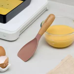 바겐슈타이거 플래티넘 실리콘 에센자 멀티 스패츌라 다용도 주걱 20cm, 로즈핑크