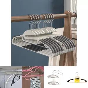 모던룸 논슬립 라운드 옷걸이 10p세트(그레이)/옷가게/디자인/옷장정리/티셔츠/옷보관/가정/공간활용/정장