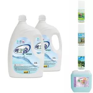 섬유 탈취제 아쿠아블루향 2.5L X 2개 악취 제거/옷장/리필/대용량/실내/신발/냄새/향균제/침구/스프레이