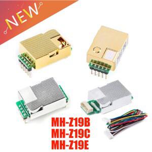 MH-Z19 MH-Z19C MH-Z19E MH-Z19B IR 적외선 CO2 센서, 이산화탄소 가스 센서 모듈, CO2 모니터, UART PWM, 400-5000 0-5000ppm